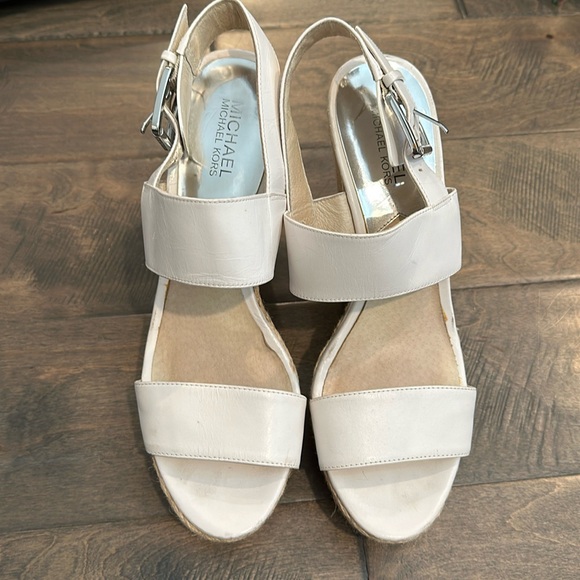 Michael Kor’s White Wedges - Picture 1 of 5